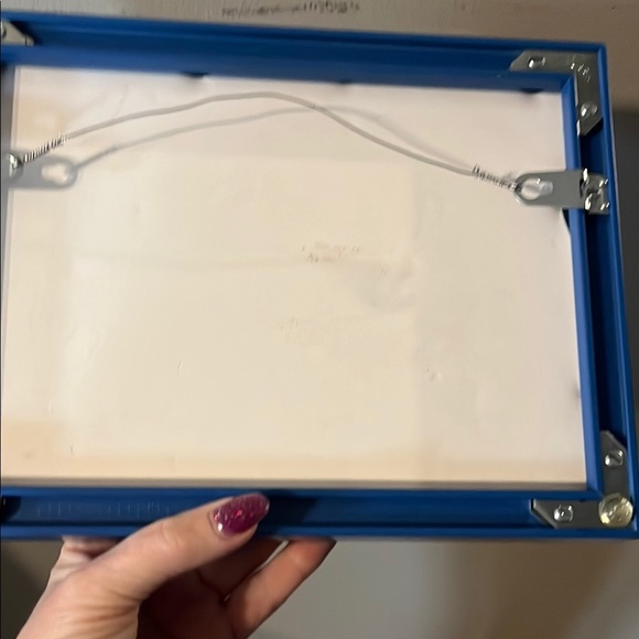 Colorful Market Scene Framed Art - Picture 3 of 3